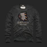 A&F Long Sleeves Clothing Mens T-shirts CT06