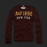 A&F Long Sleeves Clothing Mens T-shirts CT16